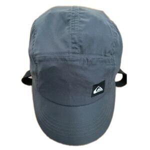 QUICKSILVER Gray Fishing/Surfing Strap Hat One Size - Unisex.